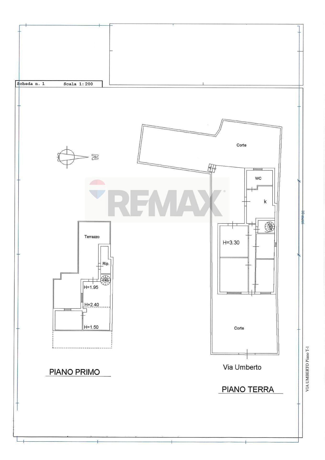 Pianta 2D - Casa indipendente Via Umberto
 
189, San Gregorio di Catania - planimetria 1