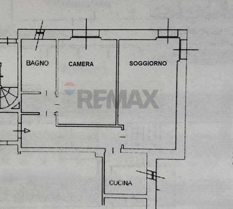 Pianta 2D - Bilocale strada nona
 
5, Segrate - planimetria 1