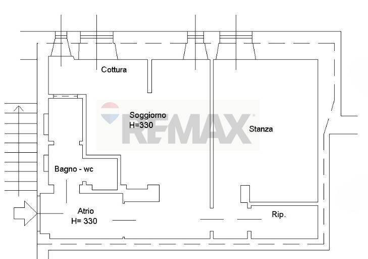 Pianta 2D - Bilocale Via Carlo E Giani Stuparich
 
4, Trieste - planimetria 1