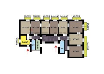 Pianta 2D - Appartamento Via Dei Mille, Napoli - foto 10