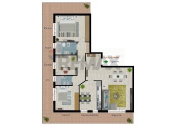 Pianta 2D - Appartamento Francavilla al Mare - foto 9