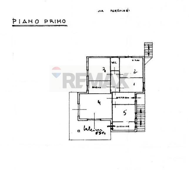 Pianta 2D - Quadrilocale Sirolo - planimetria 1