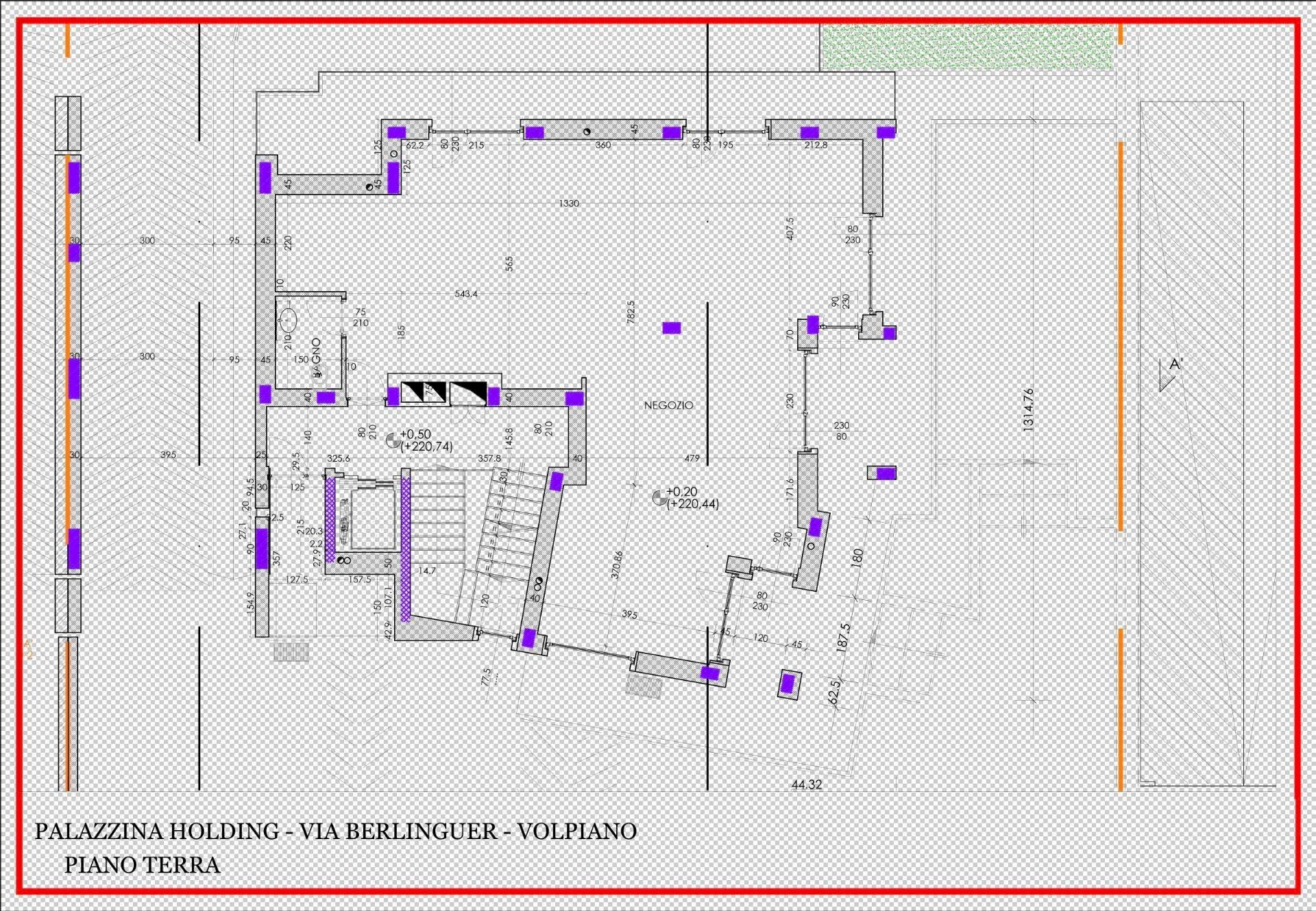 Foto 4 - Negozio Via Berlinguer
 
SNC, Volpiano - planimetria 1