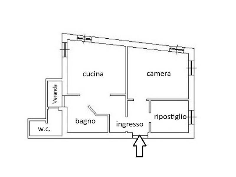 Foto 6 - Trilocale Via Stella
 
16, Albisola Superiore - planimetria 1