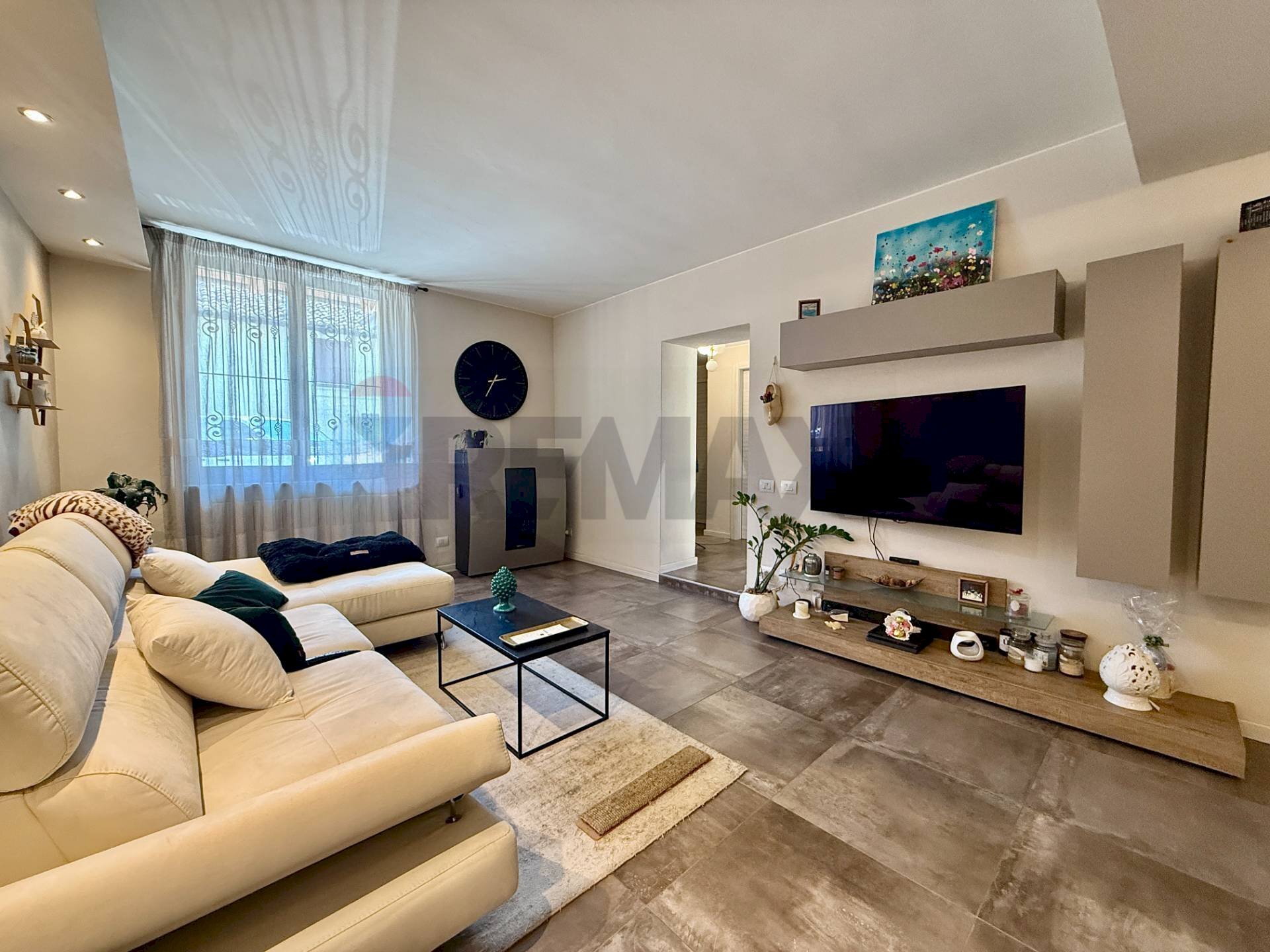 Soggiorno - Villa a Schiera Corte de' Frati - foto 2