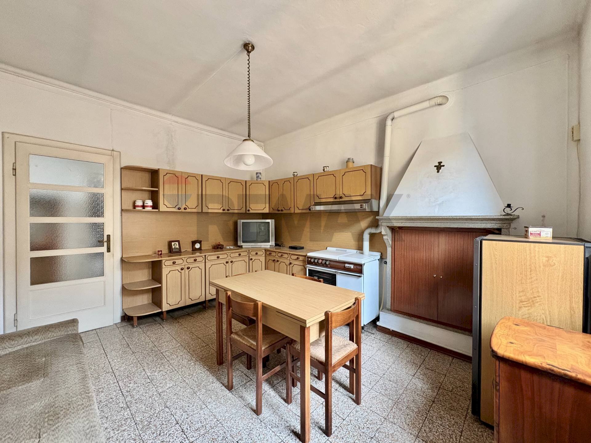 Sala da pranzo - Trilocale Via Trieste
19, Olmeneta - foto 2