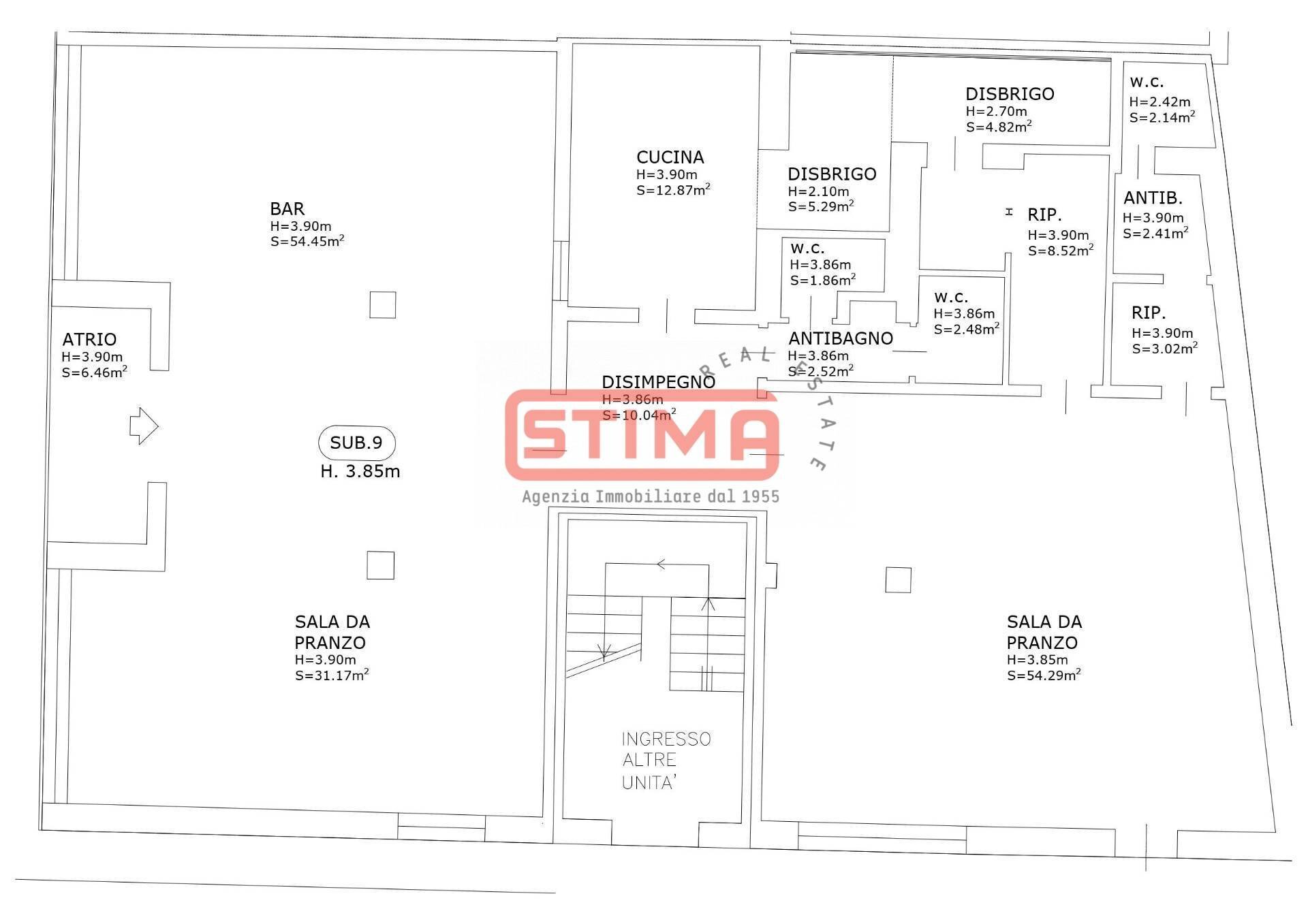 Foto 5 - Shop viale 4 novembre, Treviso - floor plans 1