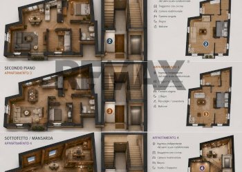 Pianta 3D - Casa indipendente VIA ALPI
22, Cavizzana - foto 14