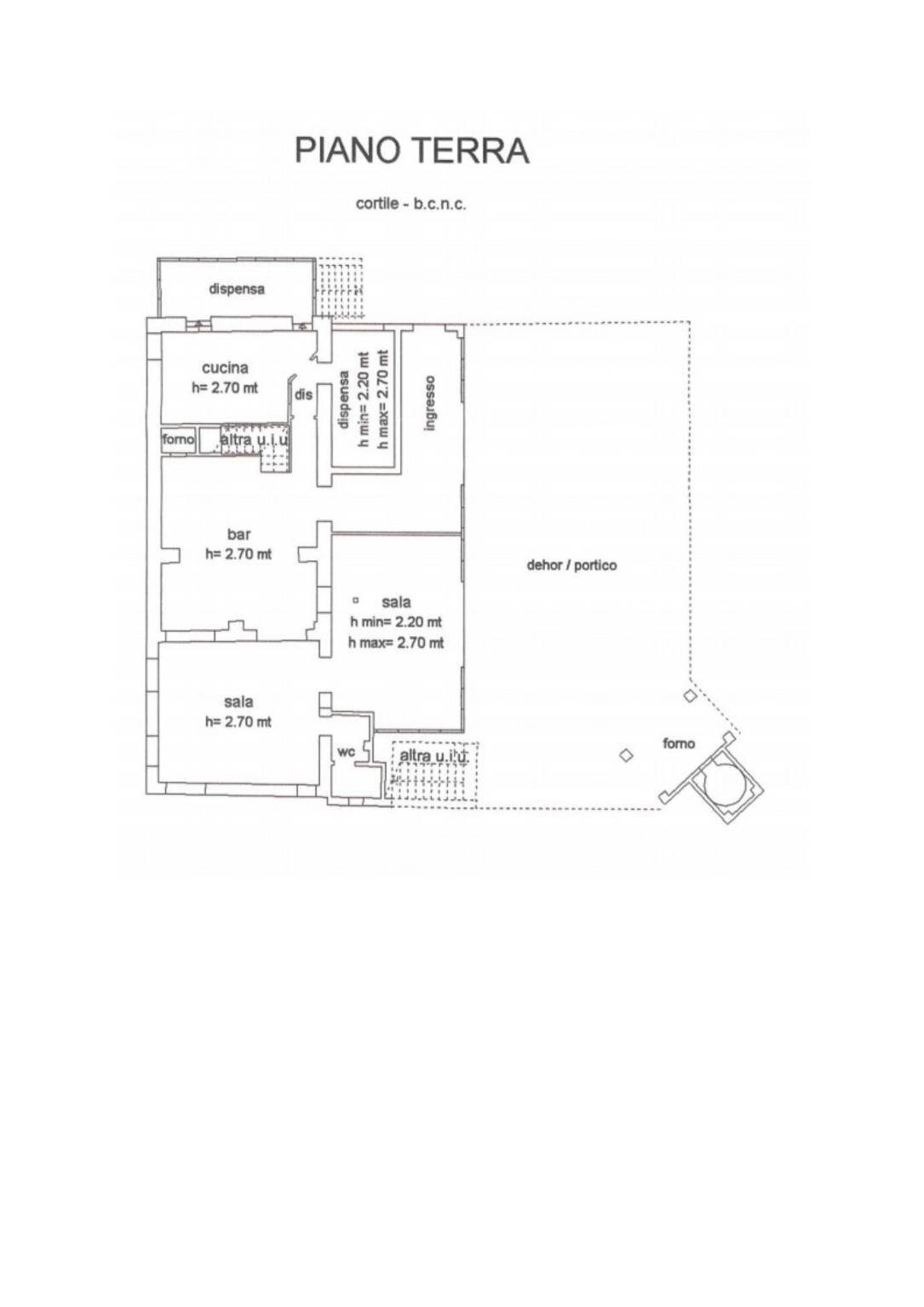 Villa via Basse, 2, Revello - planimetria 1