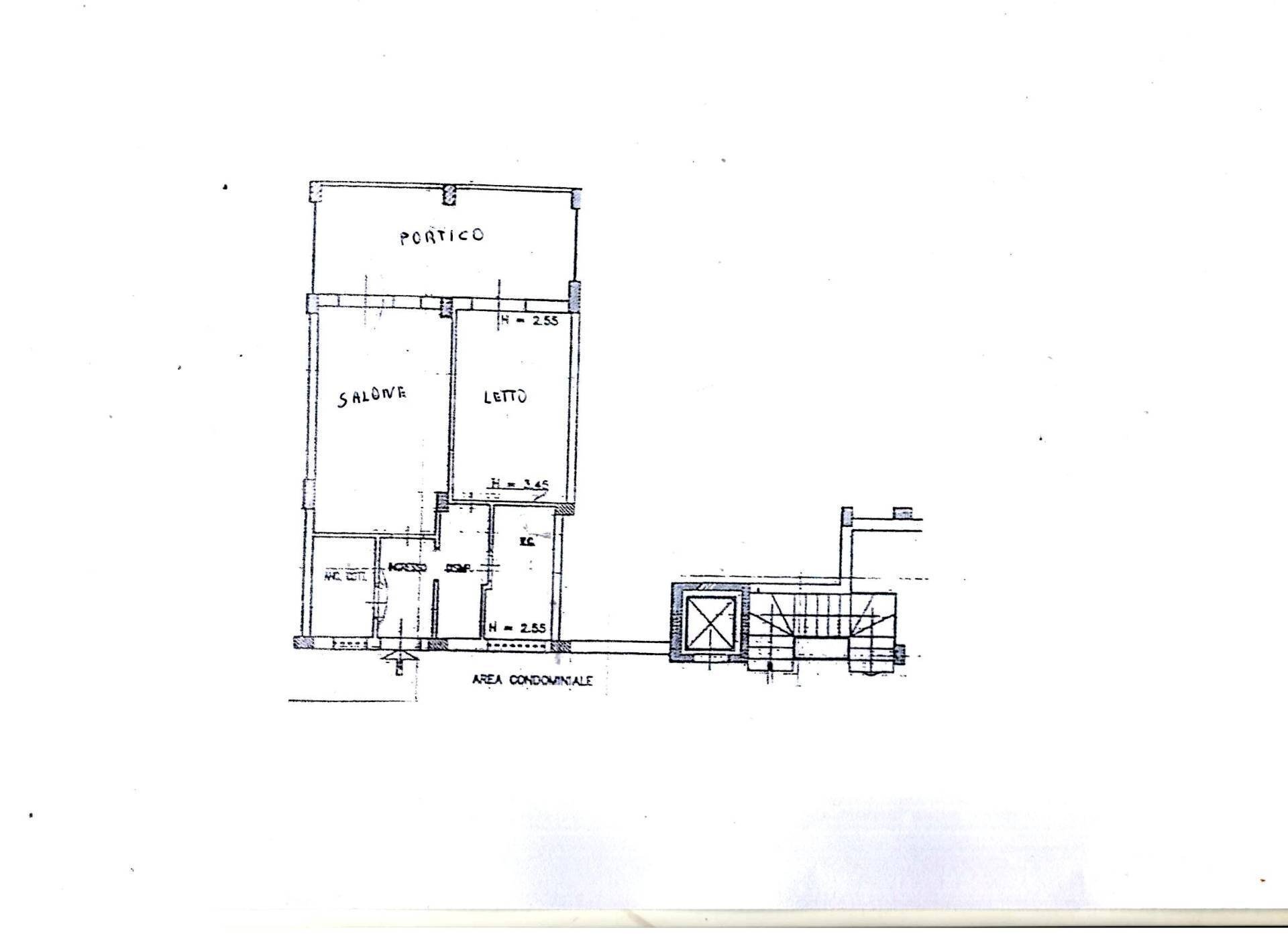 Foto 19 - Three-room apartment Via Fontana Vecchia
 
9, Taormina - floor plans 1