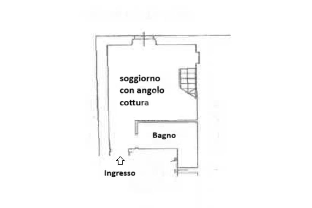 Two-room apartment Via Balbis, Saluzzo - floor plans 1