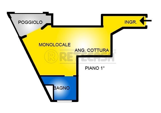 Piantina Retecasa.jpg - Apartment Via Cengio 29, Vicenza - floor plans 1