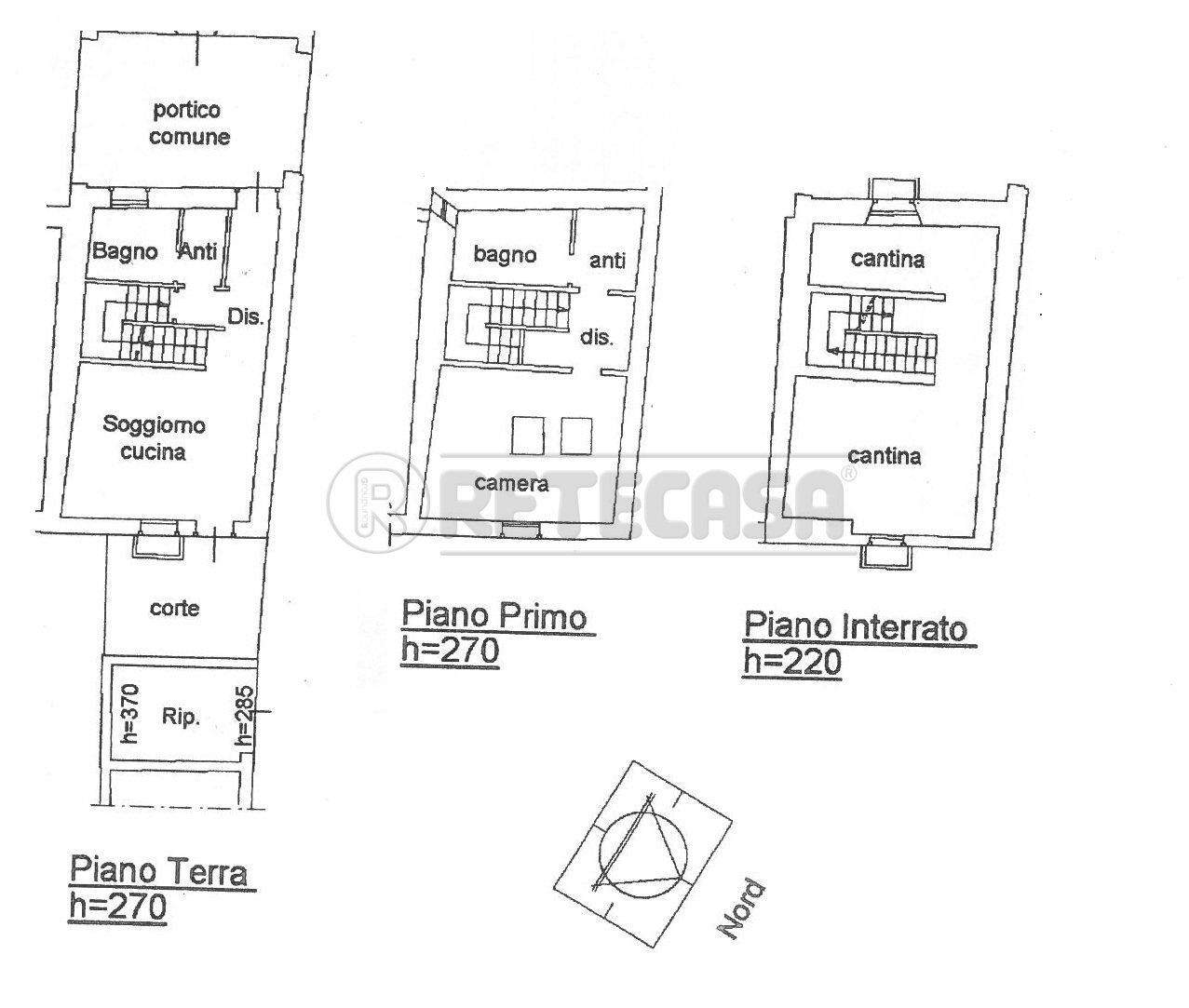 piantina - Bilocale Via XXIV Maggio 15, Montebello Vicentino - planimetria 1