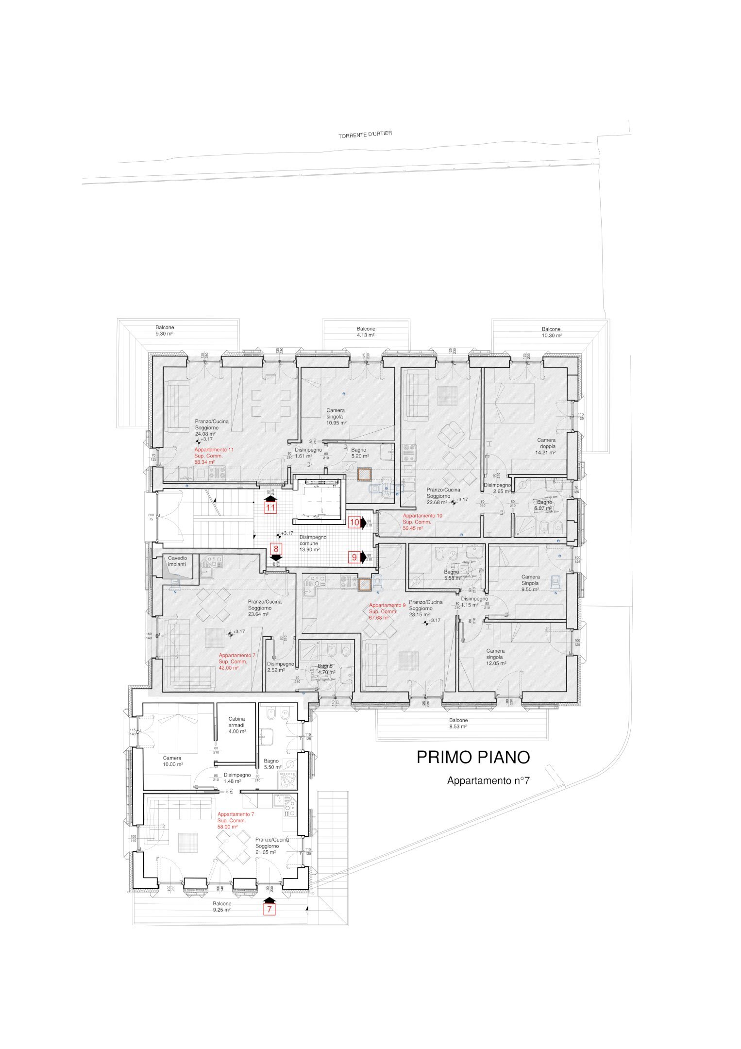 Bilocale Frazione Lillaz, 48, Cogne - planimetria 1