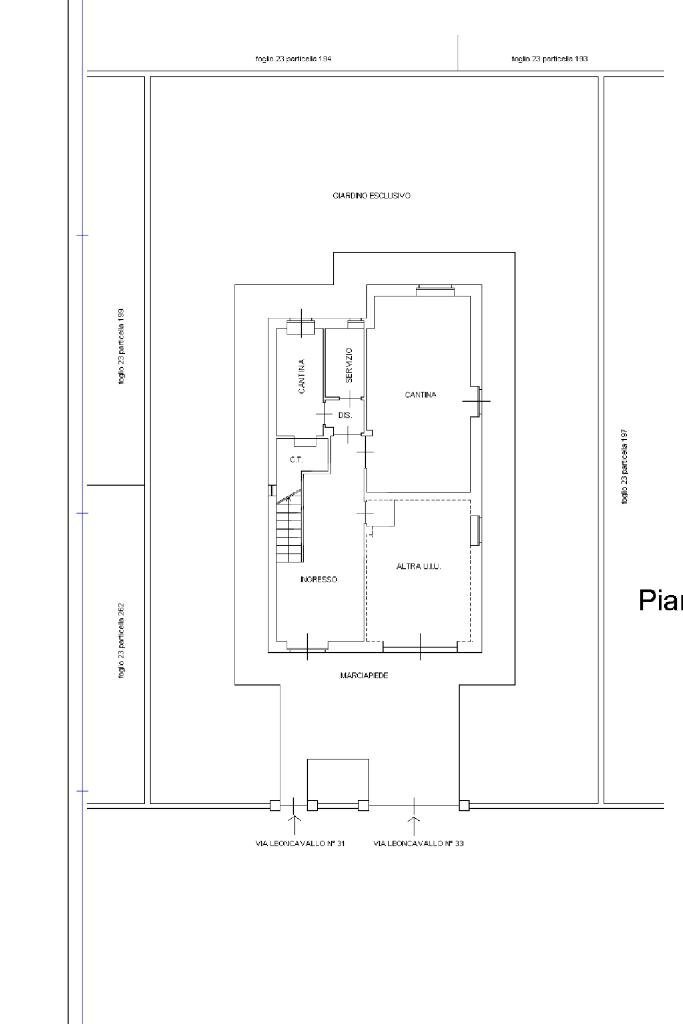 Villa Via Leoncavallo, Rivalta di Torino - floor plans 1