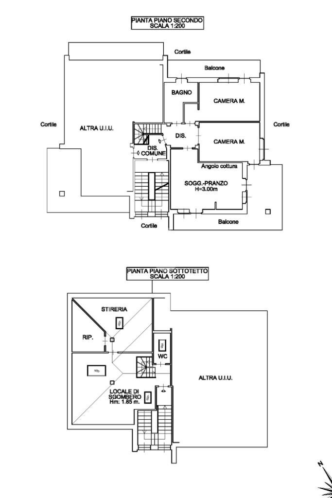 Appartamento Via Mario Brundi, Druento - planimetria 1