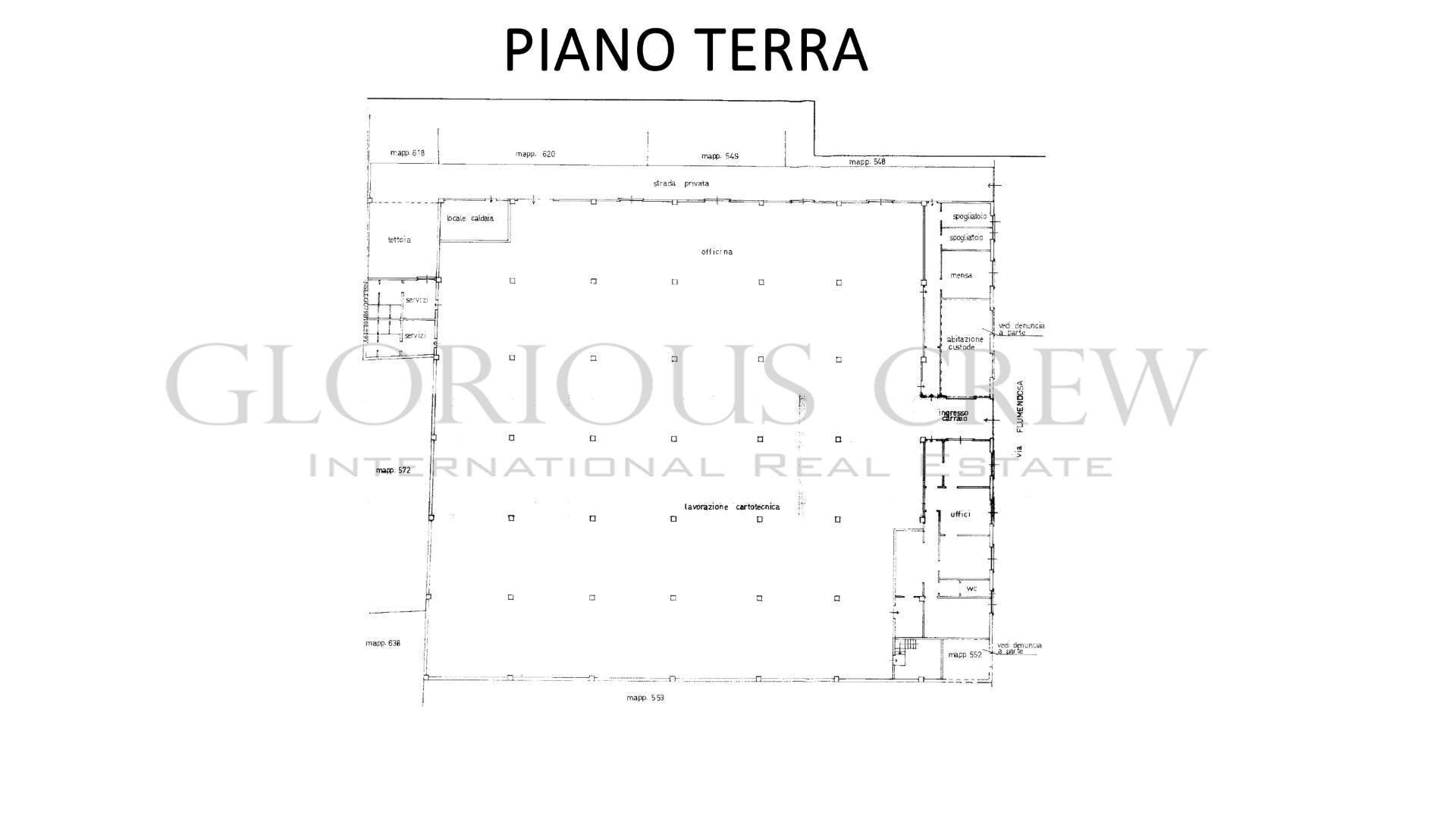 Foto 9 - Capannone Via Flumendosa, Milano - planimetria 1