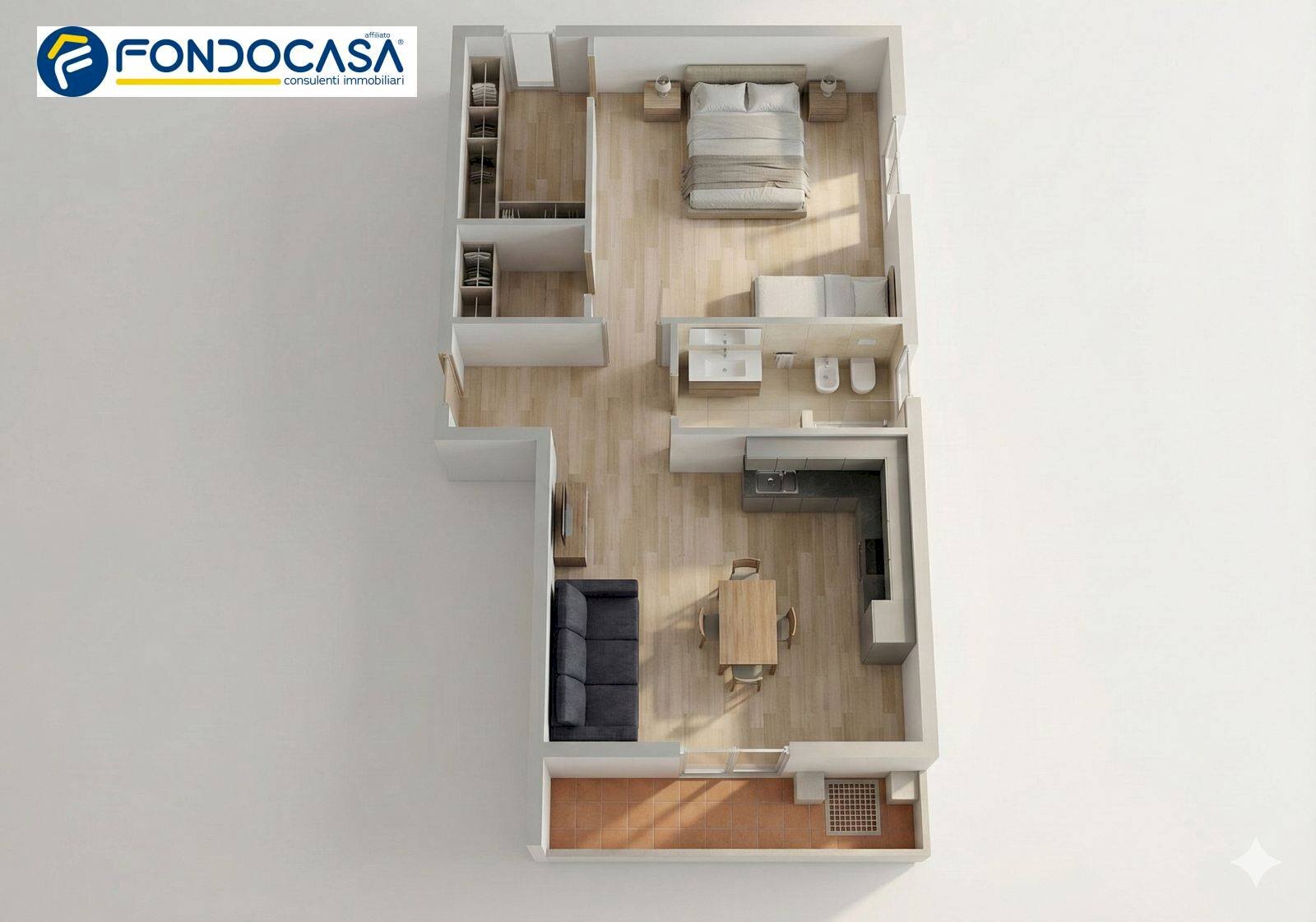 Foto 2 - Bilocale via Mariconi
 
19, Albisola Superiore - planimetria 1