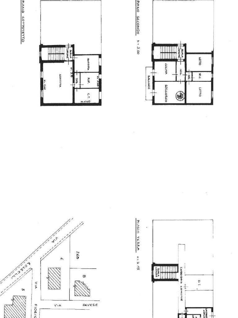 Appartamento Via Vittorio Fiorini, Reggio nell'Emilia - planimetria 1