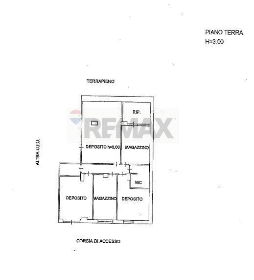 Pianta 2D - Commercial Premises Via Fratelli Bandiera
 
77, Gravina di Catania - floor plans 1