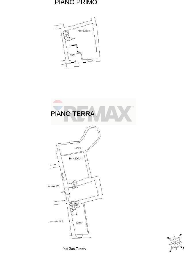 Pianta 2D - Casa semi indipendente VIA SAN TUSSIO, Prata d'Ansidonia - planimetria 1