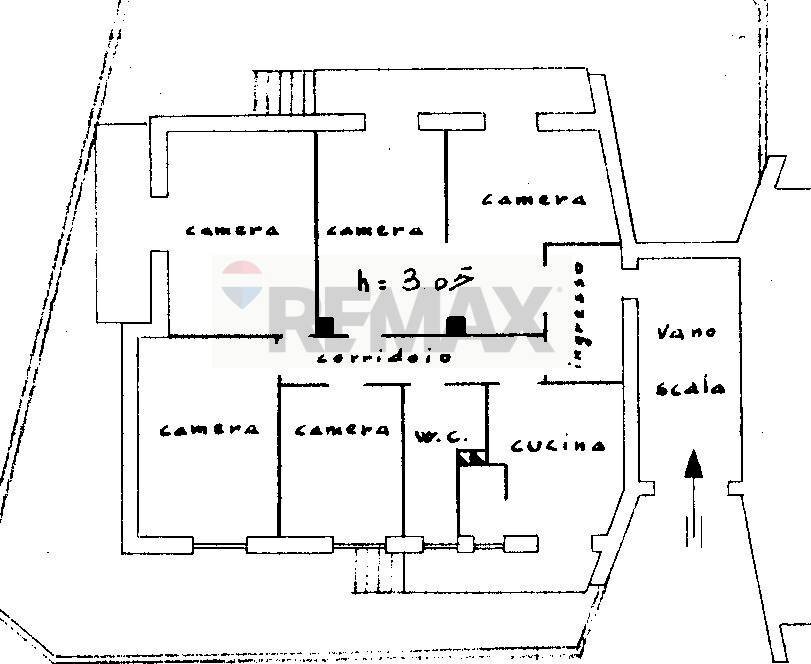 Pianta 2D - Apartment Rione Dei Preti
 
43, Foggia - floor plans 1