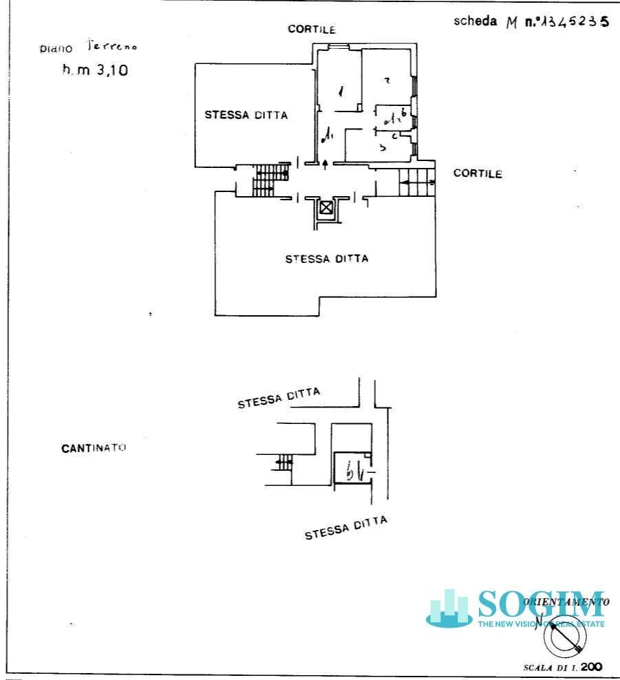 Foto 24 - Bilocale Piazza San Giuseppe
 
14, Milano - planimetria 1