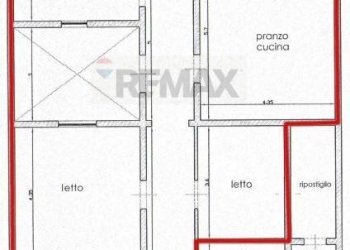 Pianta 2D - Appartamento Latiano - foto 12