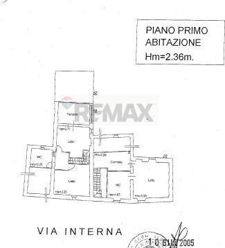 Pianta 2D - Independent house VIA INTERNA DONNICI SUPERIORE
 
87, Cosenza - floor plans 1