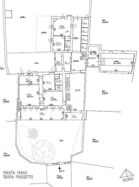 Foto 26 - Rustico Piazza Municipio
 
13, Calvagese della Riviera - planimetria 1