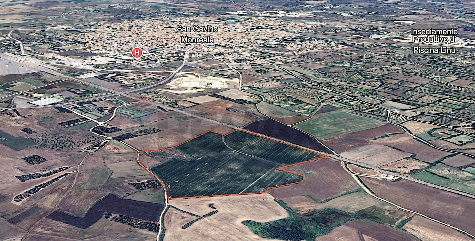 Posizione della mappa - Terreno agricolo San Gavino Monreale - foto 1