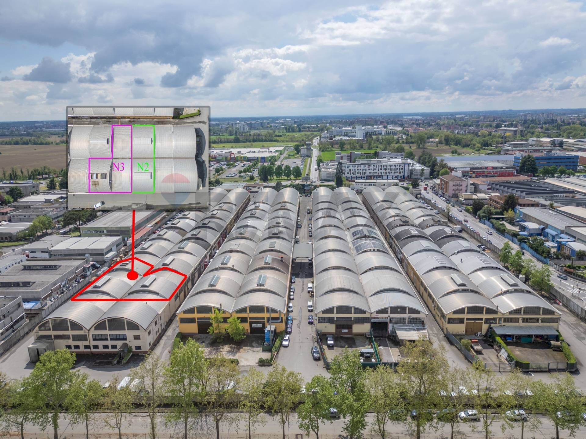 Edificio all\'aperto - Capannone Via Padana Superiore
317, Vimodrone - foto 3