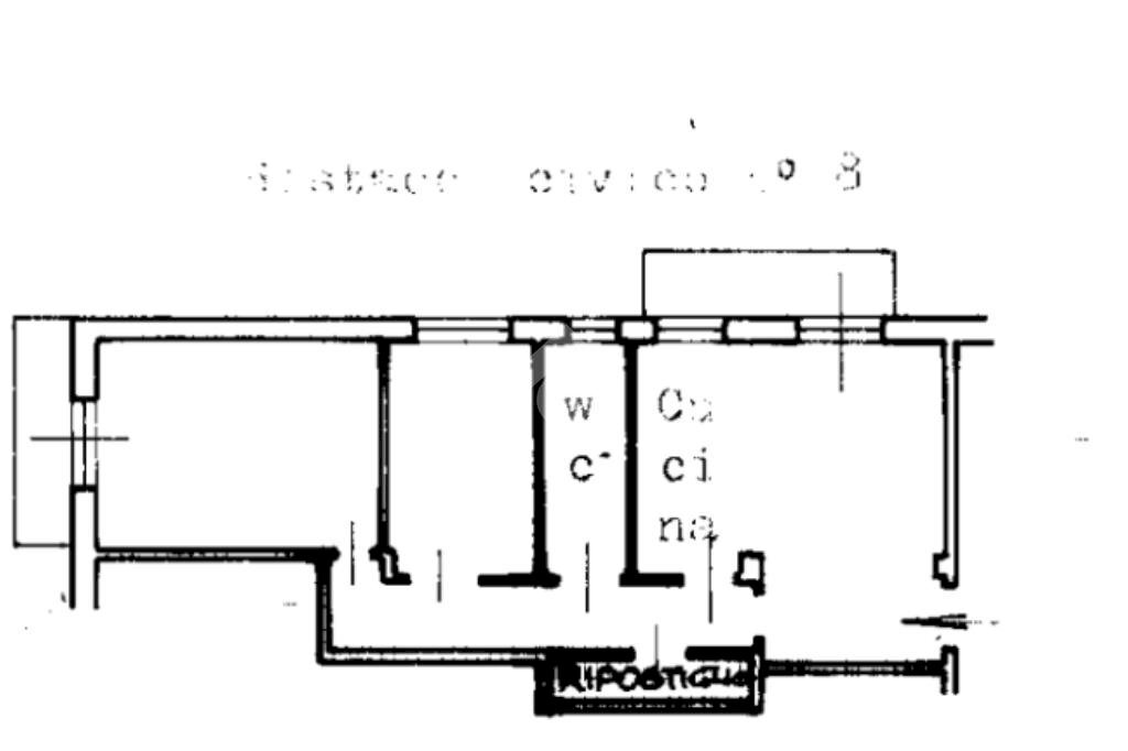 Appartamento Via Bartolomeo Carrea, Genova (zona Sampierdarena) - planimetria 1