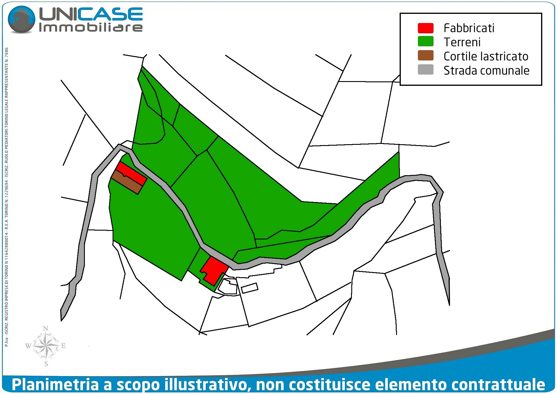 Casale borgo rocca cordera, 4, Luserna San Giovanni - planimetria 1