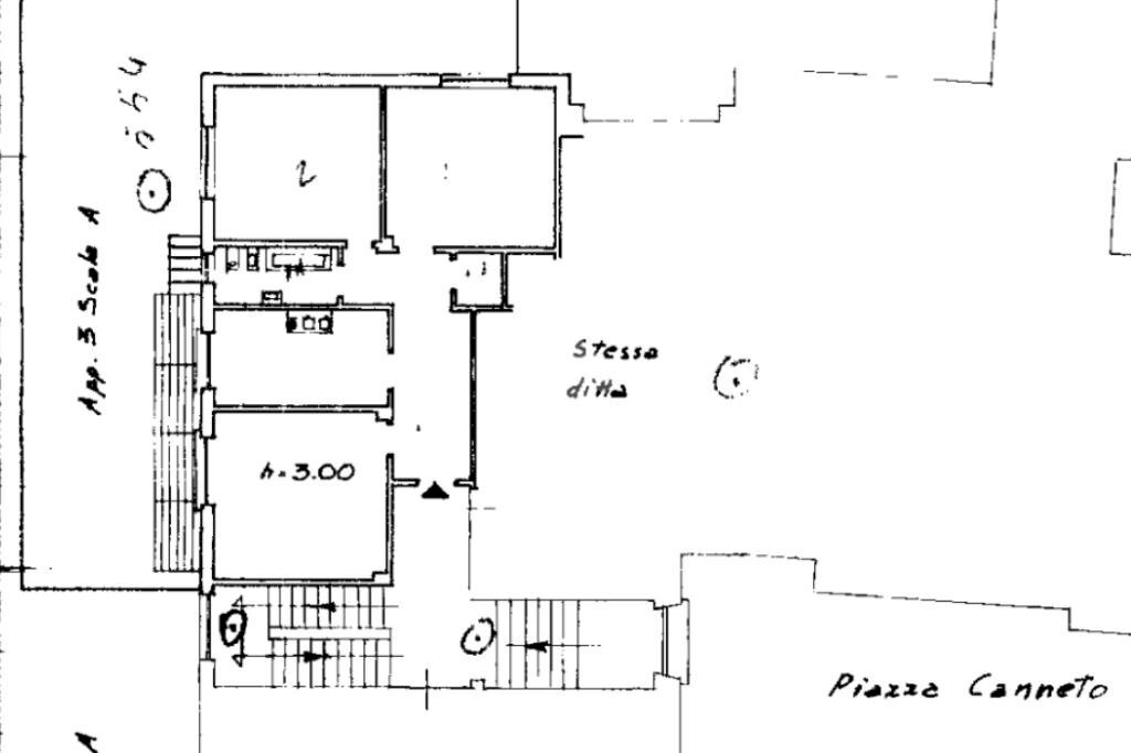 Quadrilocale Via Belgio, Spotorno - planimetria 1