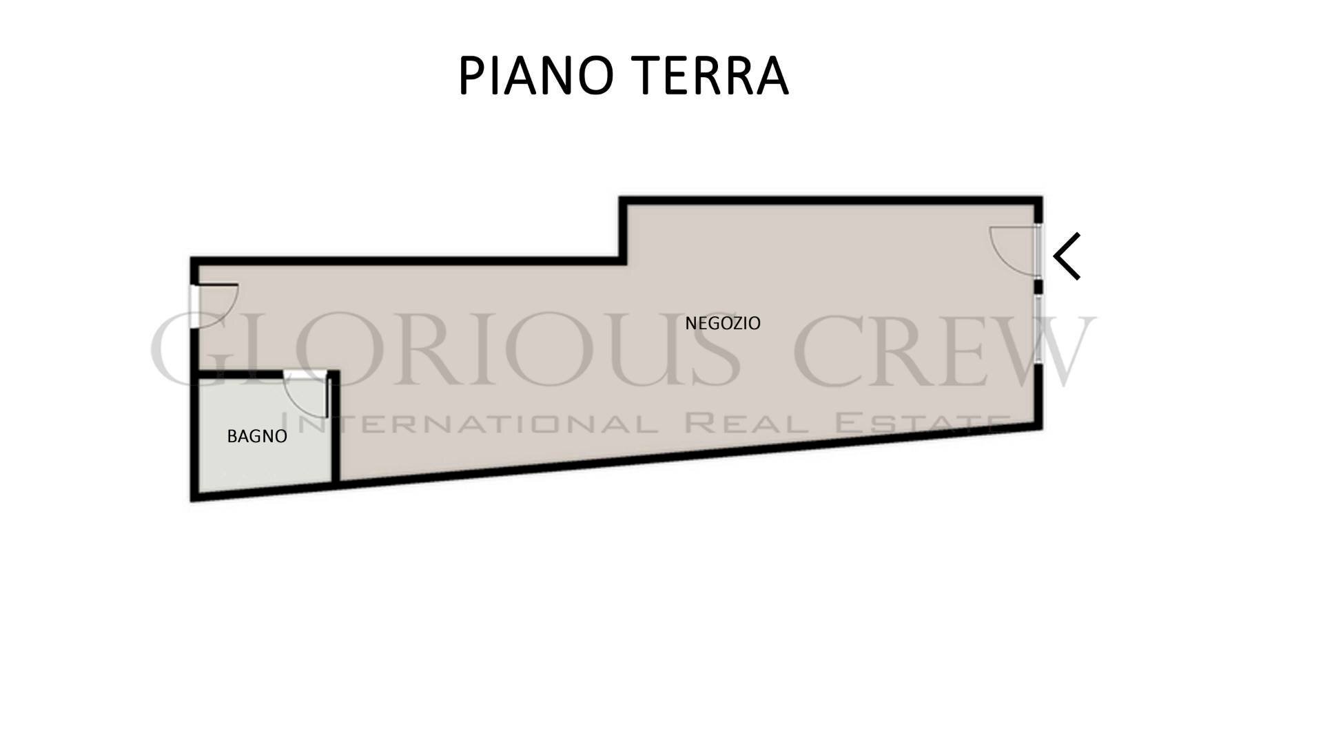 Foto 12 - Shop Via Francesco Sforza, Milano - floor plans 1