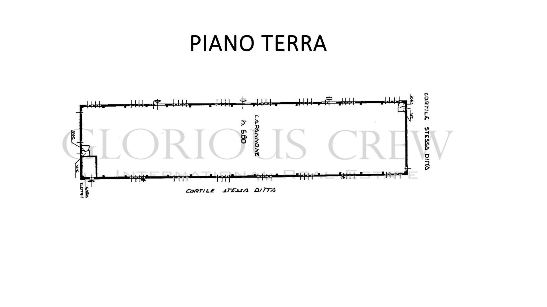 Foto 7 - Capannone Via Cascina Duomo, Pregnana Milanese - planimetria 1