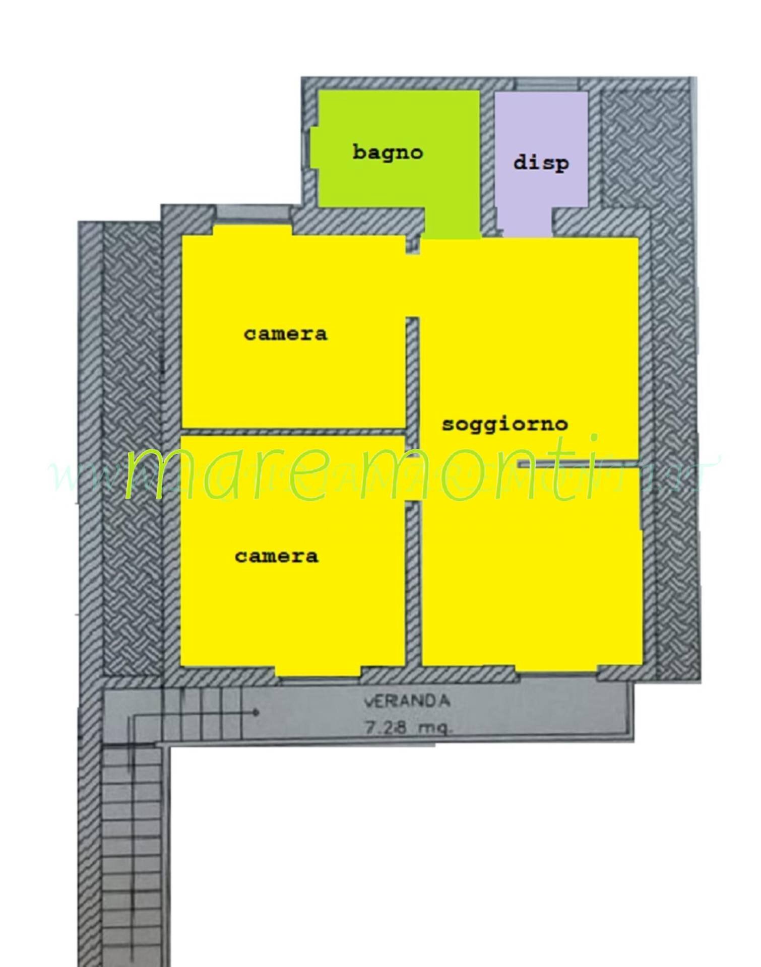 Foto 3 - Quadrilocale via santuario, Savona - planimetria 1