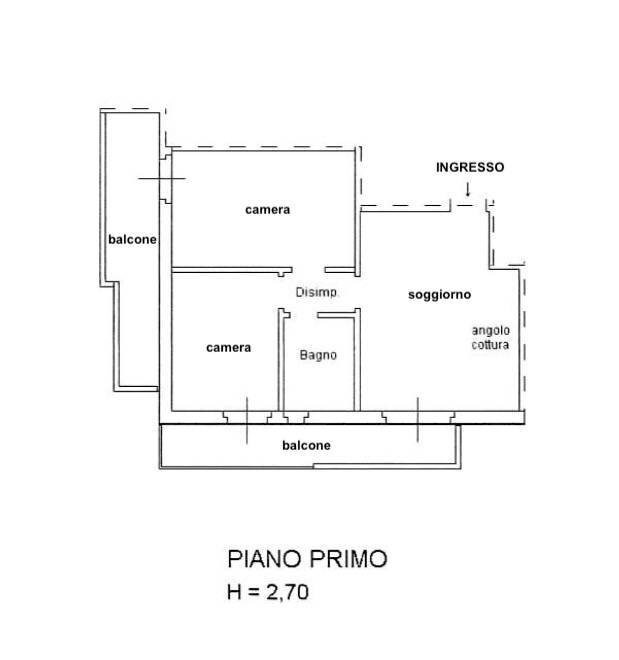 Foto 25 - Three-room apartment Via Ettore Fieramosca
 
5, San Benedetto del Tronto - floor plans 1