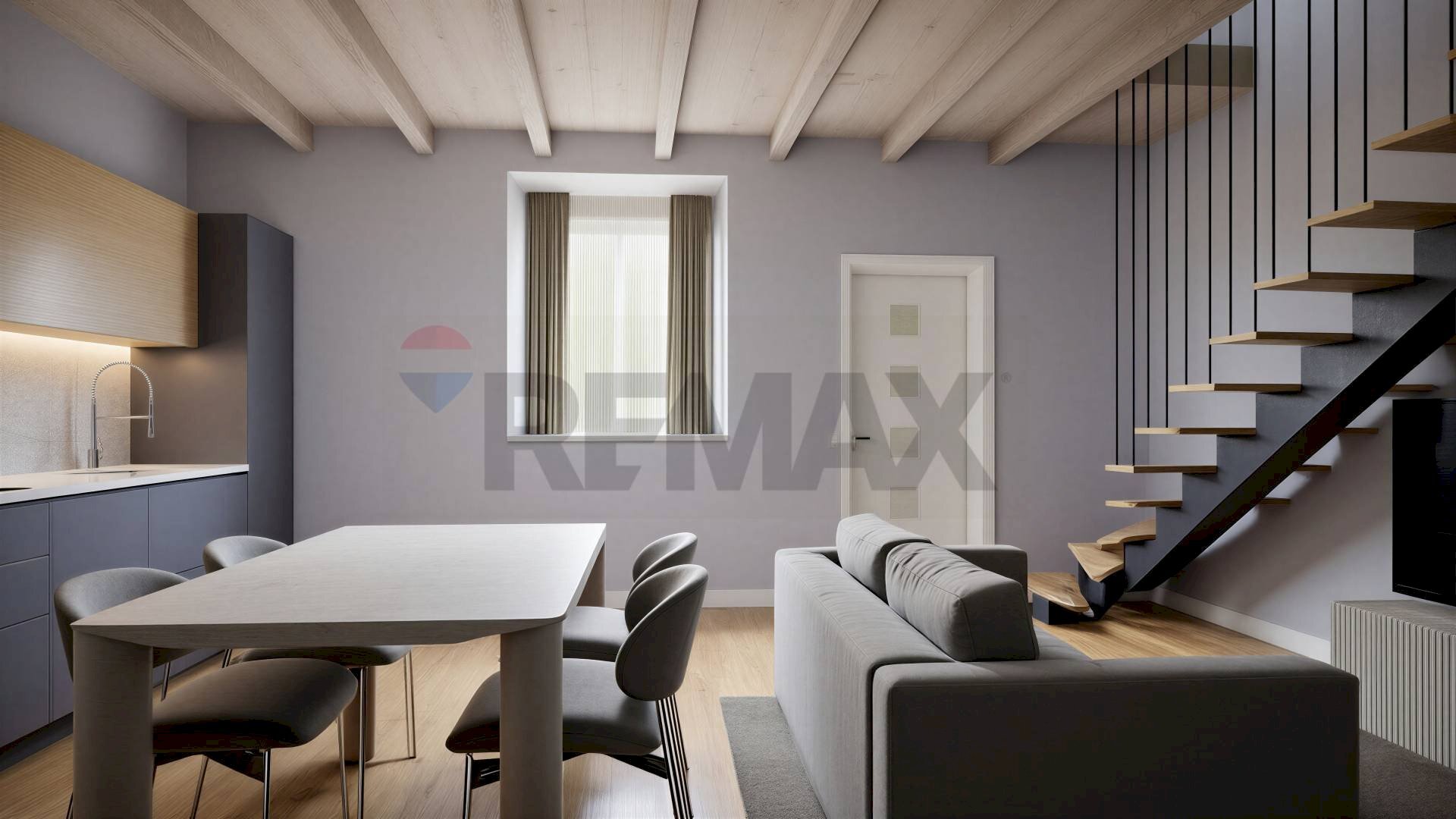 Sala da pranzo - Semi-detached house via Principale
 
56, Borgarello - photo 1