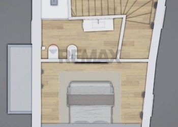 Pianta 3D - Casa semi indipendente via Principale
 
56, Borgarello - foto 12