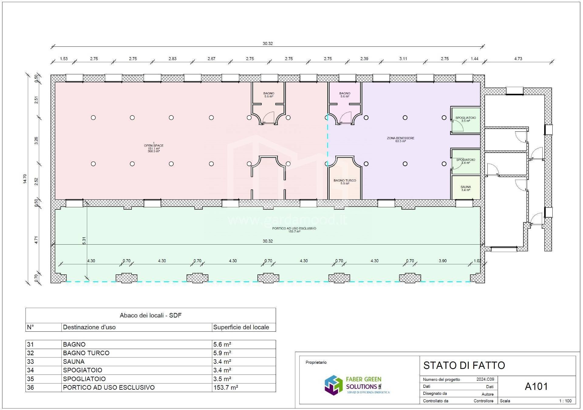 Foto 51 - Casa semi indipendente via Calvisano
 
45, Isorella - planimetria 1