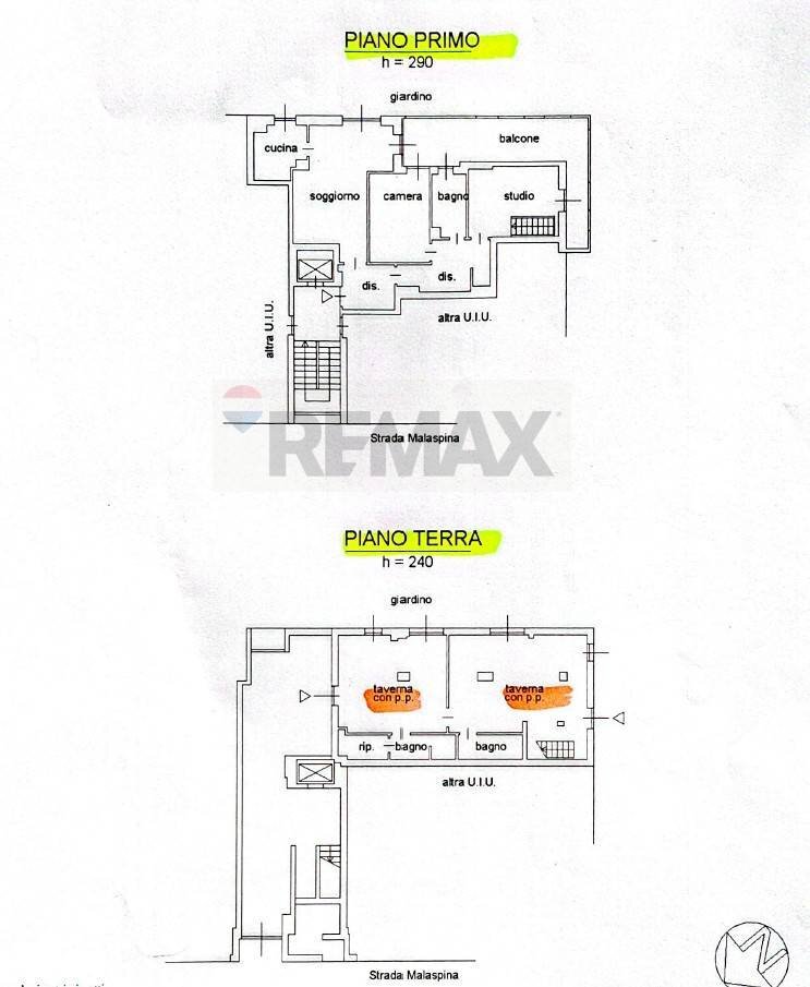 Pianta 2D - Villa Bifamiliare Via Strada Malaspina
 
12, Segrate - planimetria 1
