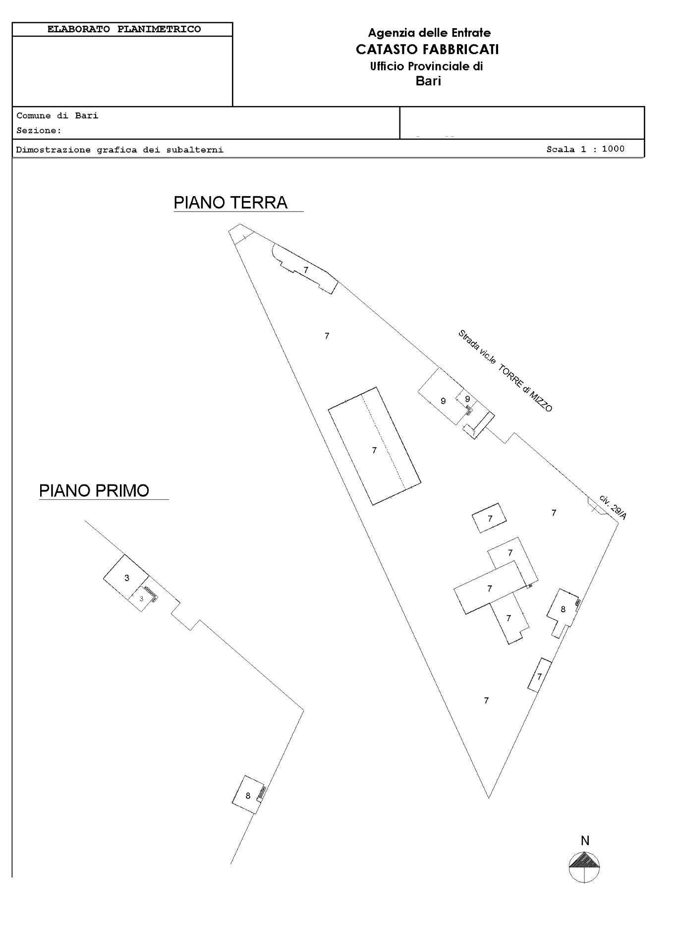 Foto 45 - Commercial Premises Strada Torre Di Mizzo
 
29, Bari - floor plans 1