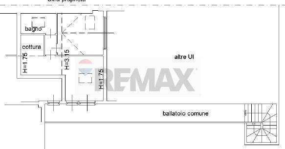 Pianta 2D - Bilocale VIA CAVOUR
 
19, Castronno - planimetria 1