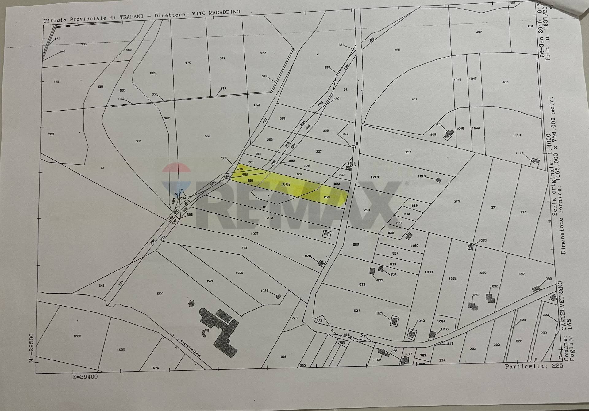 Pianta 2D - Building land Belice mare, Castelvetrano - floor plans 1