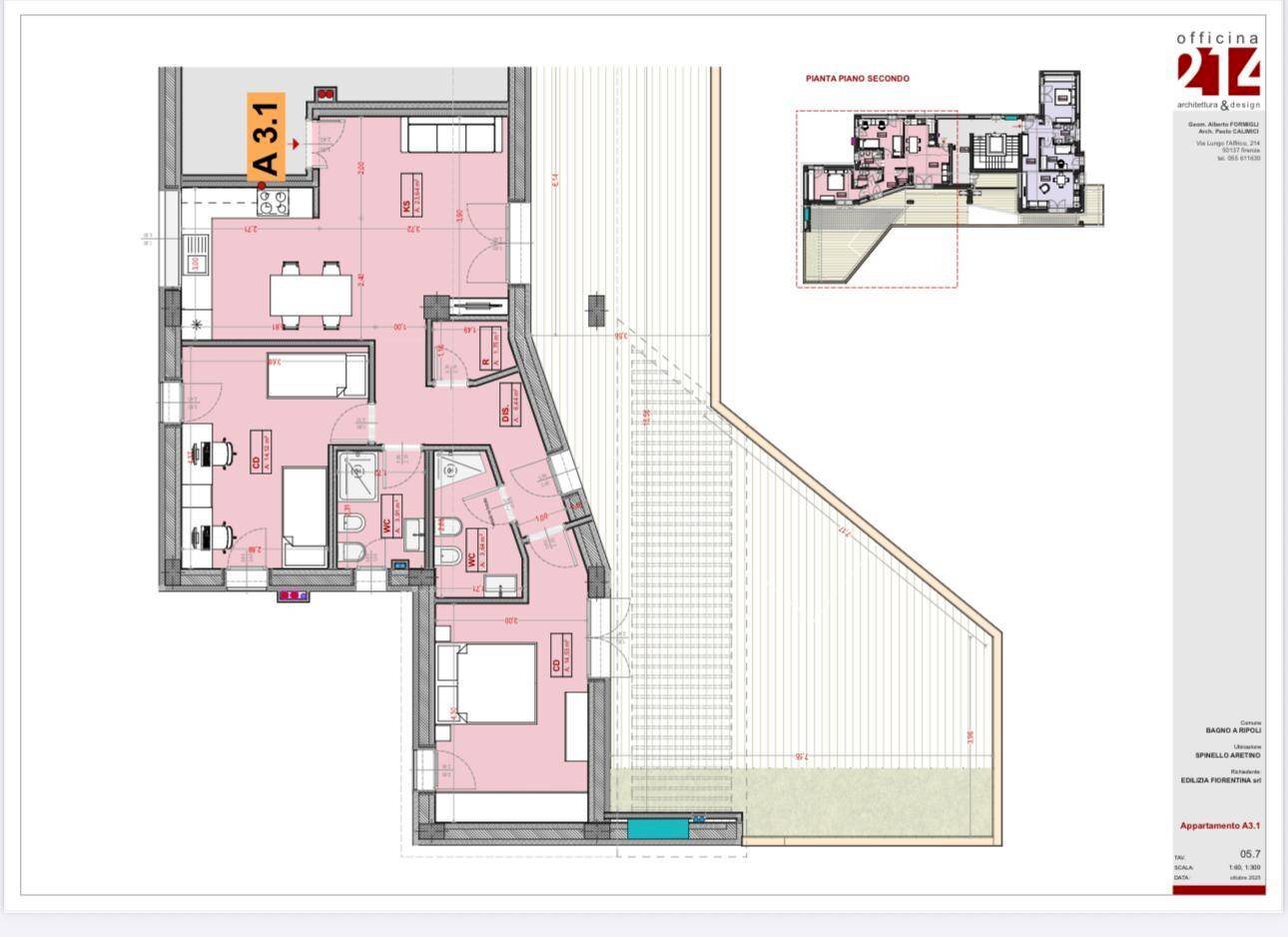 Foto 25 - Attic via spinello aretino, Bagno a Ripoli - floor plans 1