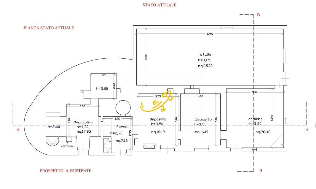 Foto 18 - Rustico SP23, Ceglie Messapica - planimetria 1