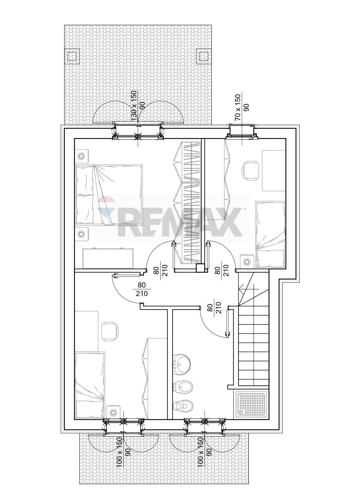 Pianta 2D - Villa via carducci, Castenedolo - floor plans 1