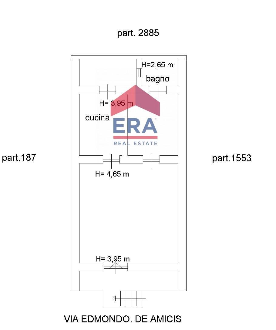 Foto 3 - Casa indipendente Via Edmondo De Amicis, Catania - planimetria 1